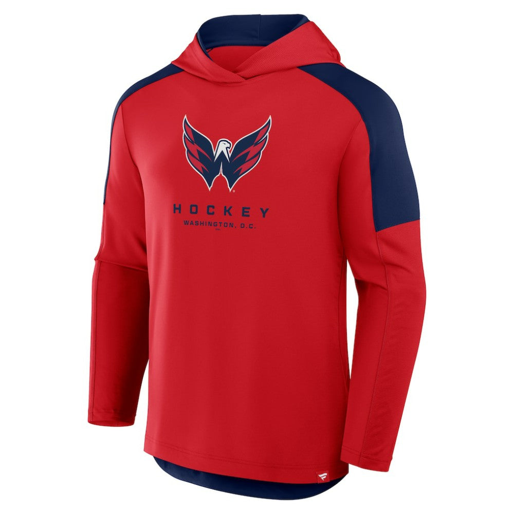 Washington Capitals Fanatics Meta Game Transitional Pullover Hoodie Red