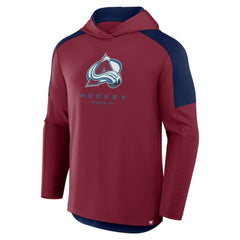 Colorado Avalanche - Fanatics Meta Game Transitional Pullover Hoodie Burgundy
