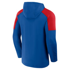 New York Rangers Fanatics Meta Game Transitional Pullover Hoodie Blue