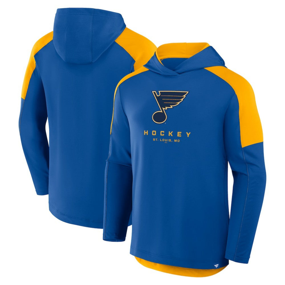 St. Louis Blues - Fanatics Meta Game Transitional Pullover Hoodie Royal