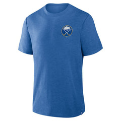 Buffalo Sabres - Fanatics Fan Lanes Tri-Blend T-Shirt Heather Royal