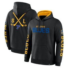 St. Louis Blues - Fanatics Big City Legacy Fleece Pullover Hoodie Black