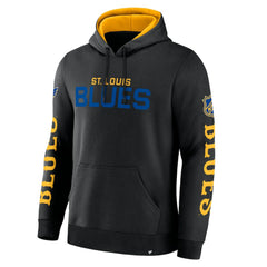 St. Louis Blues - Fanatics Big City Legacy Fleece Pullover Hoodie Black