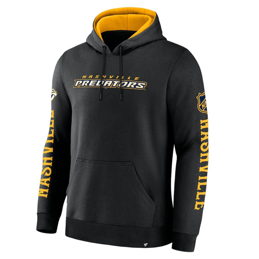 Nashville Predators - Fanatics Big City Legacy Fleece Pullover Hoodie Black