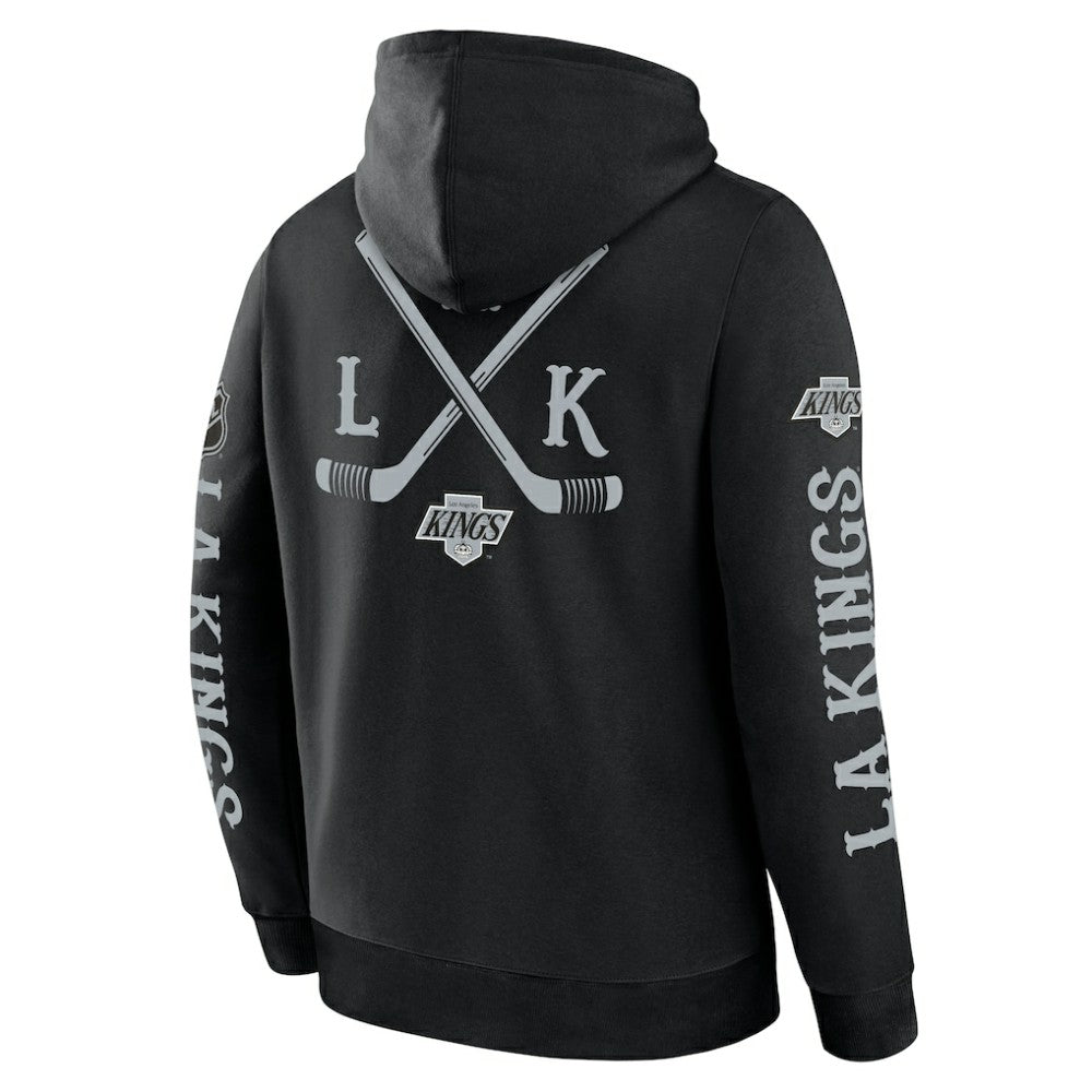 Los Angeles Kings - Fanatics Big City Legacy Fleece Pullover Hoodie Black