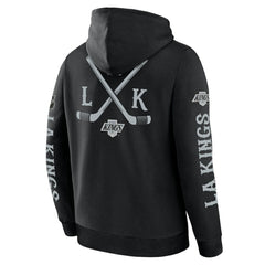 Los Angeles Kings - Fanatics Big City Legacy Fleece Pullover Hoodie Black