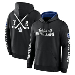 Toronto Maple Leafs - Fanatics Big City Legacy Fleece Pullover Hoodie Black