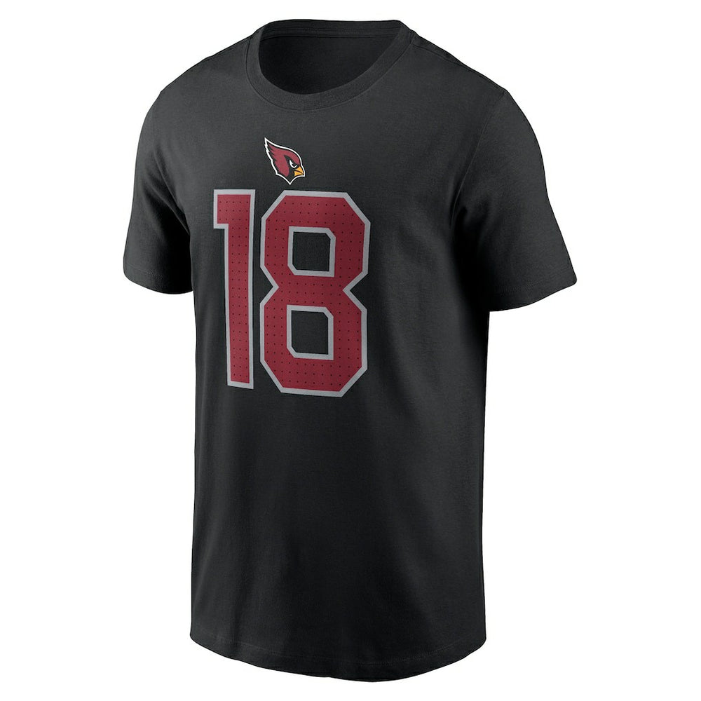 Marvin Harrison Jr. Arizona Cardinals Player Name & Number T-Shirt Black - Nike