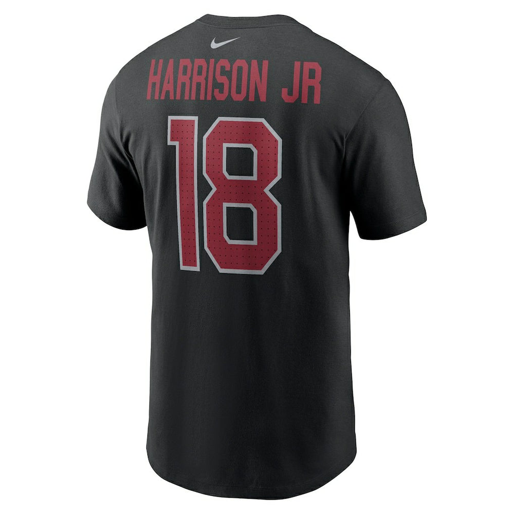 Marvin Harrison Jr. Arizona Cardinals Player Name & Number T-Shirt Black - Nike
