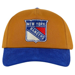 New York Rangers American Needle Burnett Adjustable Hat Tan/Blue