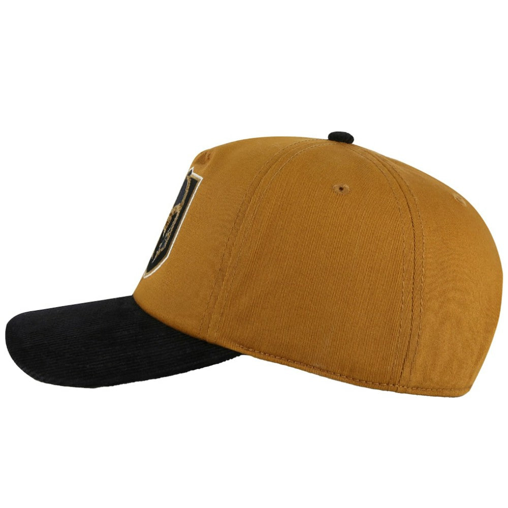 Vegas Golden Knights American Needle Burnett Adjustable Hat Tan/Black