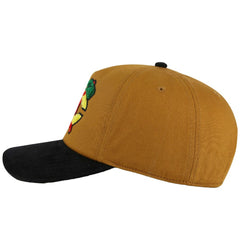 Chicago Blackhawks American Needle Burnett Adjustable Hat Tan/Black