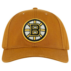 Boston Bruins American Needle Hepcat Washed Twill Adjustable Hat Tan
