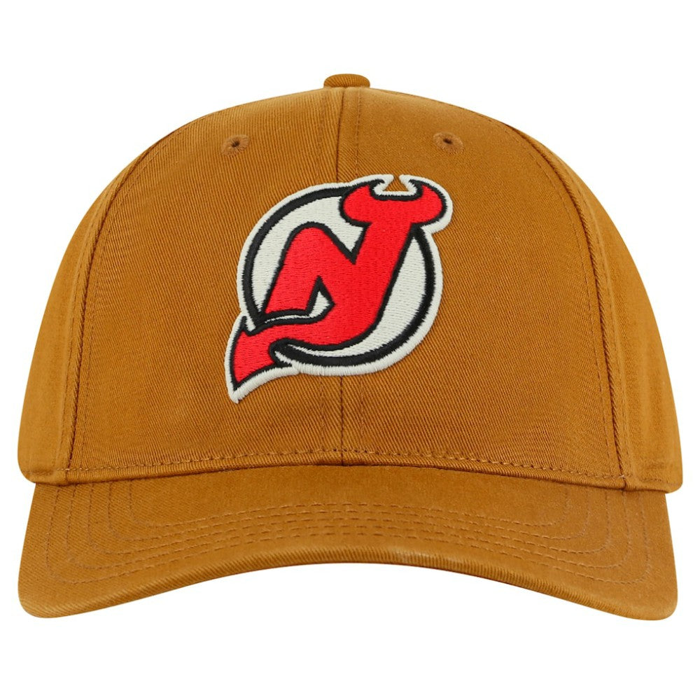 New Jersey Devils - American Needle Hepcat Washed Twill Adjustable Hat Tan
