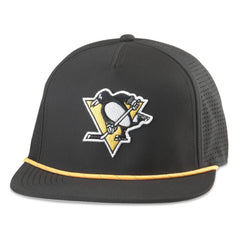 Pittsburgh Penguins American Needle Buxton Pro Tech Adjustable Hat Black