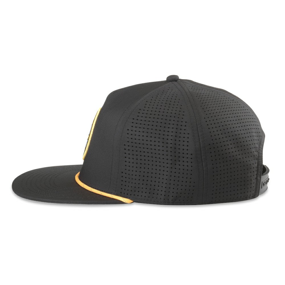 Boston Bruins American Needle Buxton Pro Tech Adjustable Hat Black