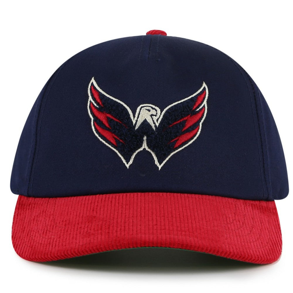 Washington Capitals American Needle Burnett Adjustable Hat Navy/Red