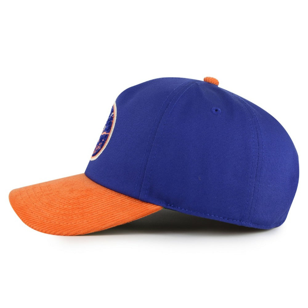 New York Islanders - American Needle Burnett Adjustable Hat Royal/Orange