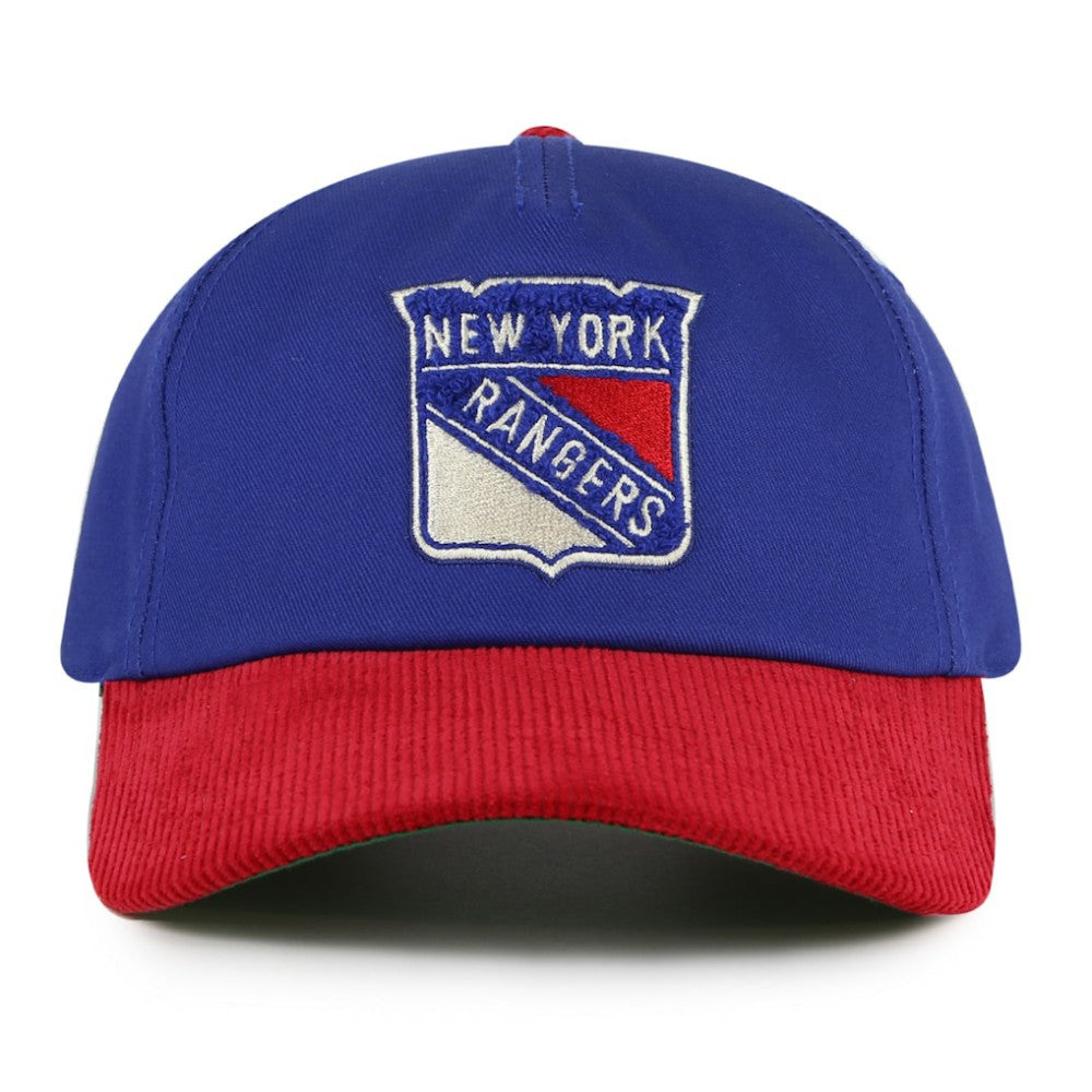 New York Rangers American Needle Burnett Adjustable Hat Blue/Red