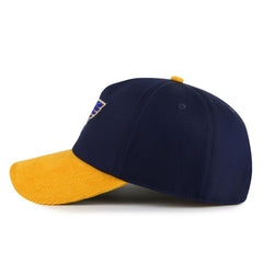 St. Louis Blues - American Needle Burnett Adjustable Hat Navy/Gold