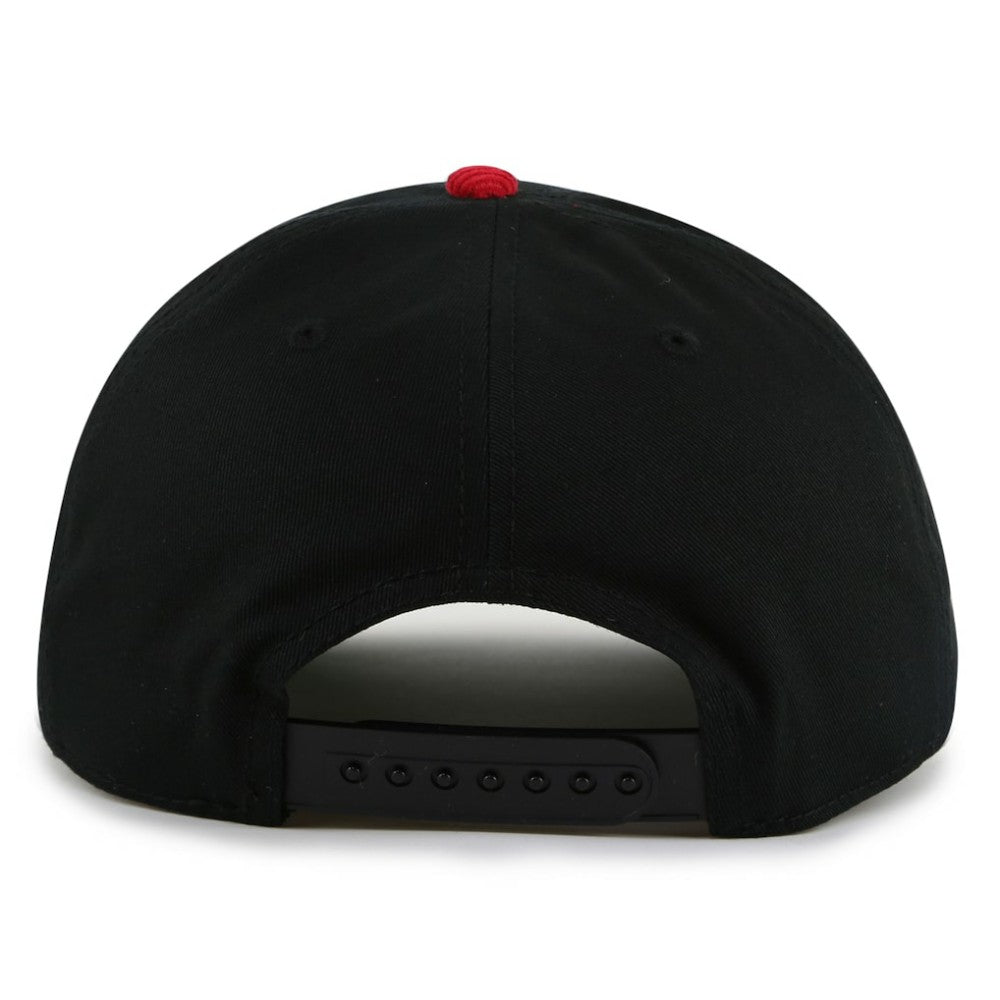 Chicago Blackhawks American Needle Burnett Adjustable Hat Black/Red