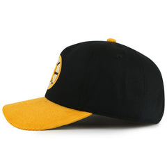 Boston Bruins American Needle Burnett Adjustable Hat Black/Gold