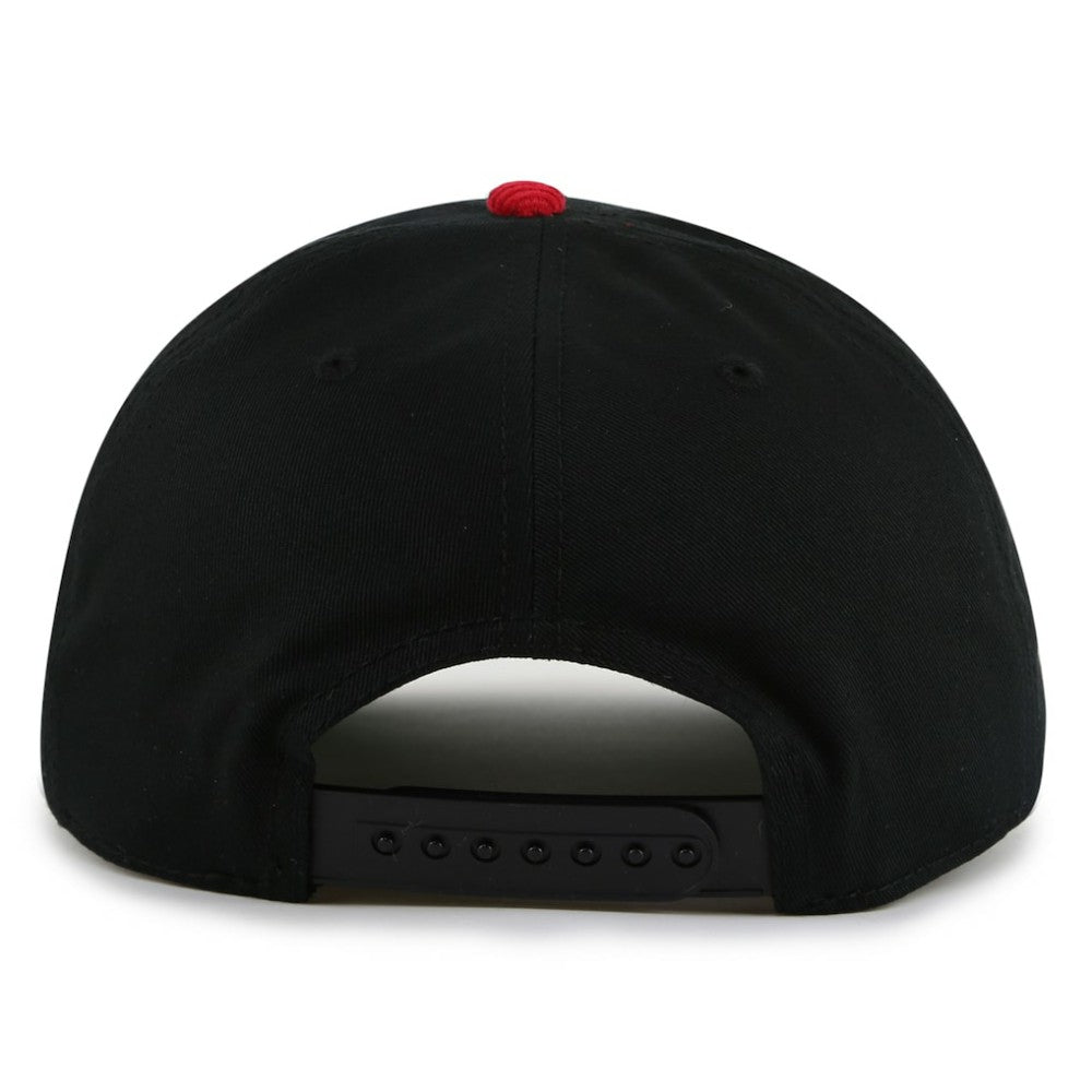 Detroit Red Wings - American Needle Burnett Adjustable Hat Black/Red