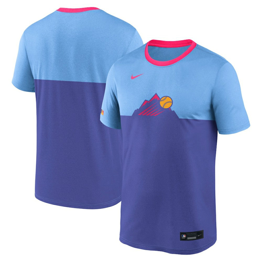 Colorado Rockies Nike Authentic Collection City Connect Velocity Dri-FIT T-Shirt Online