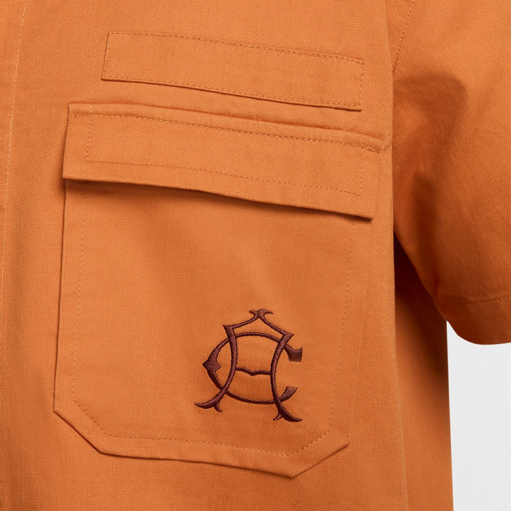 Nike Club America CA x CA Woven Button-Down Shirt - Burnt Orange
