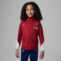 Jordan Paris Saint-Germain Jordan Brand Preschool 2024/25 Fourth Strike Full-Zip Track Suit - Red