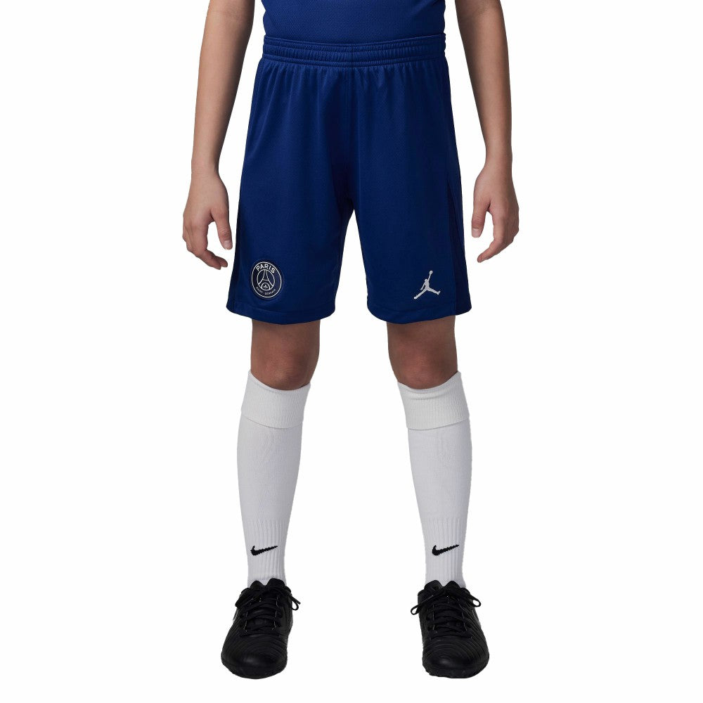 Jordan Paris Saint-Germain Jordan Brand Youth 2024/25 Fourth Stadium Shorts - Blue