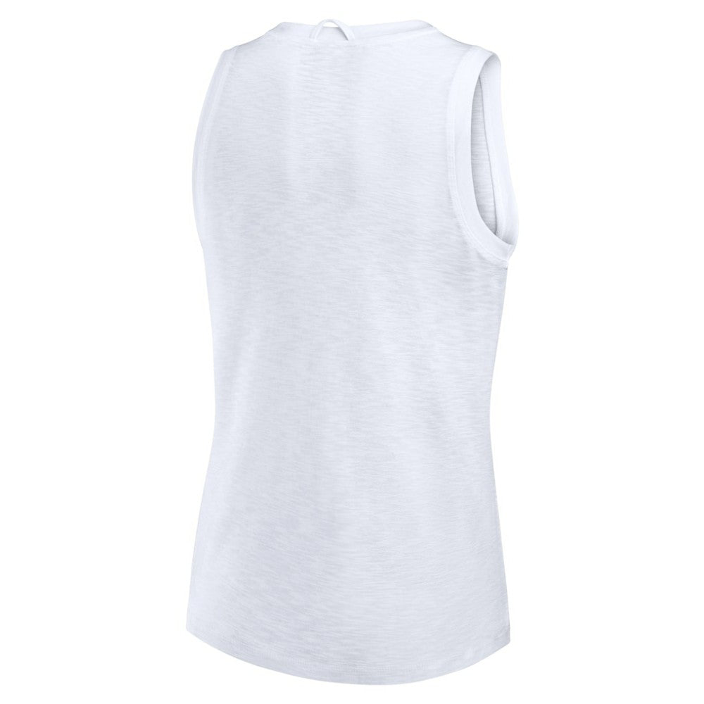 Pittsburgh Penguins Fanatics Women's Slub Tank Top White