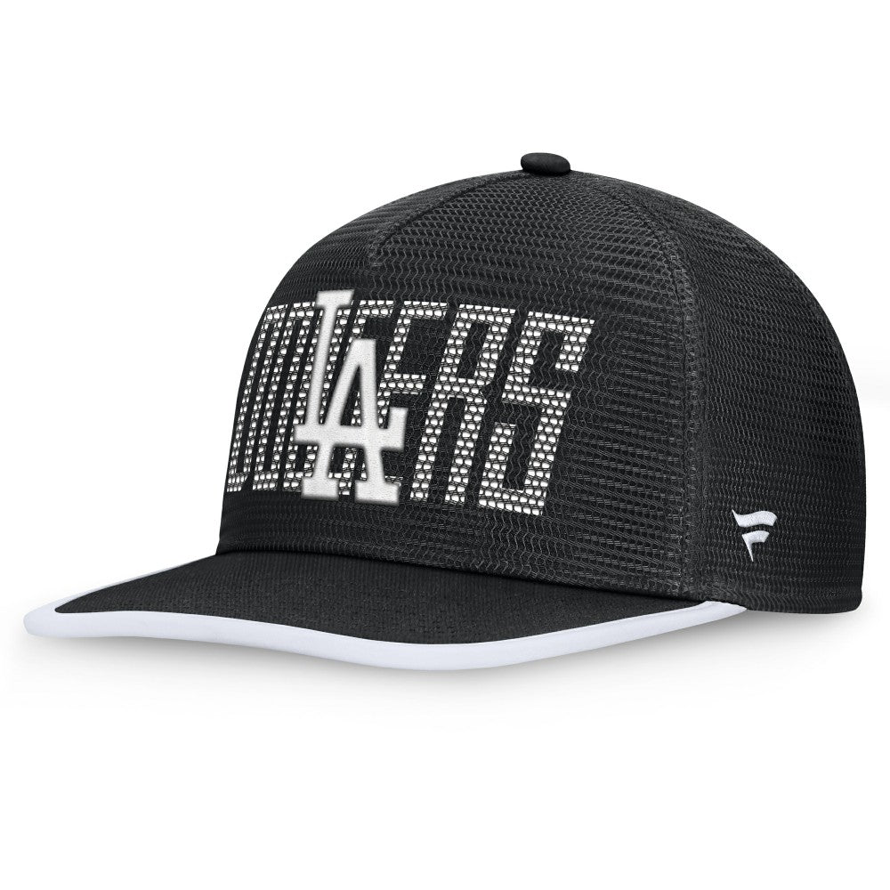 Los Angeles Dodgers Fanatics Let's Glow Line Drive Snapback Hat for sale