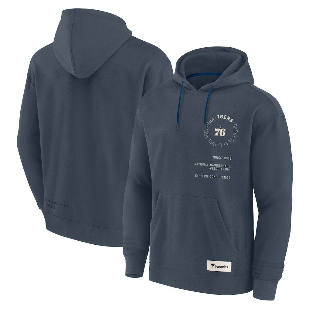 Fanatics - Philadelphia 76ers Future Ground Info Elements Premium Pullover Hoodie - Blue