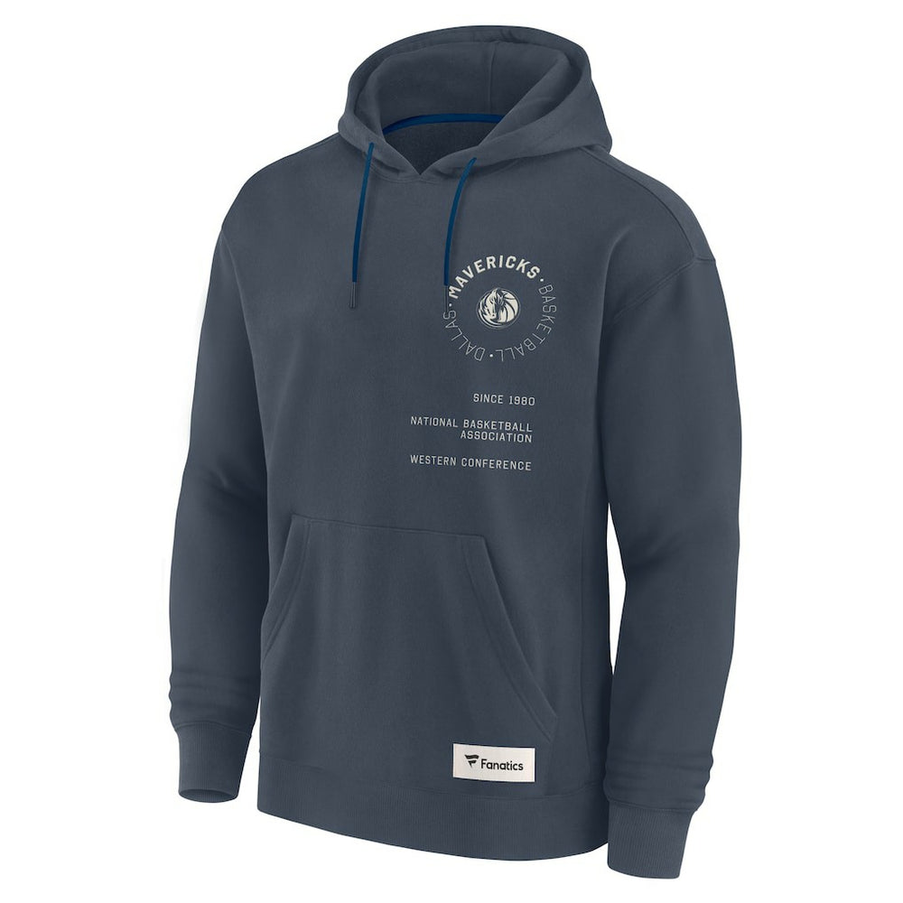 Fanatics - Dallas Mavericks Future Ground Info Elements Premium Pullover Hoodie - Blue