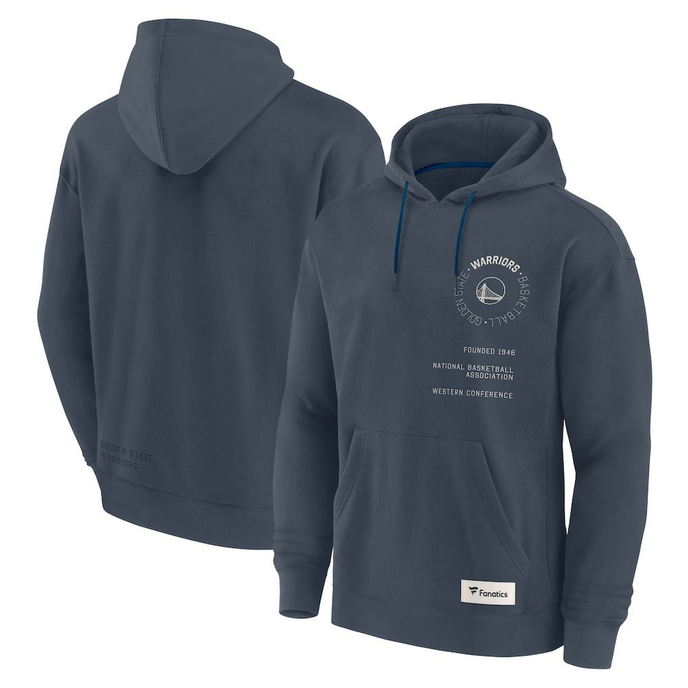 Fanatics - Golden State Warriors Future Ground Info Elements Premium Pullover Hoodie - Blue