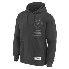 Fanatics - San Antonio Spurs Future Ground Info Elements Premium Pullover Hoodie - Gray