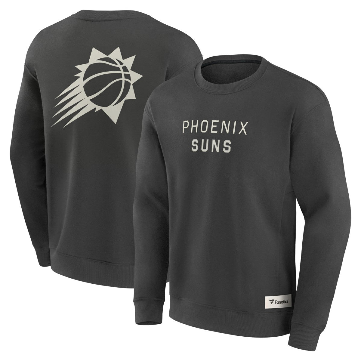 Fanatics - Phoenix Suns Elements Future Ground Lettering Pullover Sweatshirt - Gray