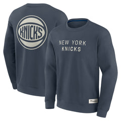 Fanatics - New York Knicks Elements Future Ground Lettering Pullover Sweatshirt - Blue