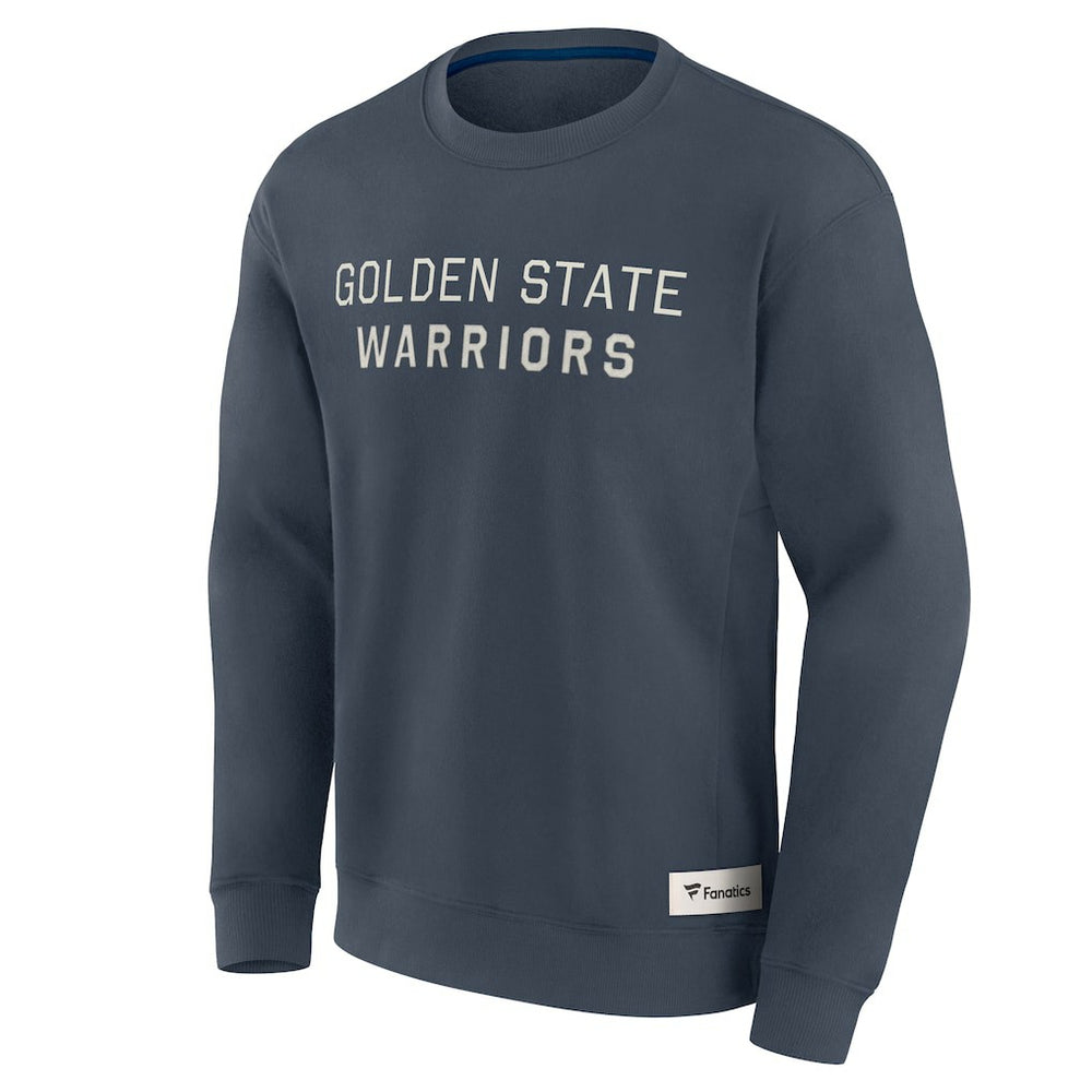 Fanatics - Golden State Warriors Elements Future Ground Lettering Pullover Sweatshirt - Blue