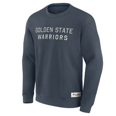 Fanatics - Golden State Warriors Elements Future Ground Lettering Pullover Sweatshirt - Blue