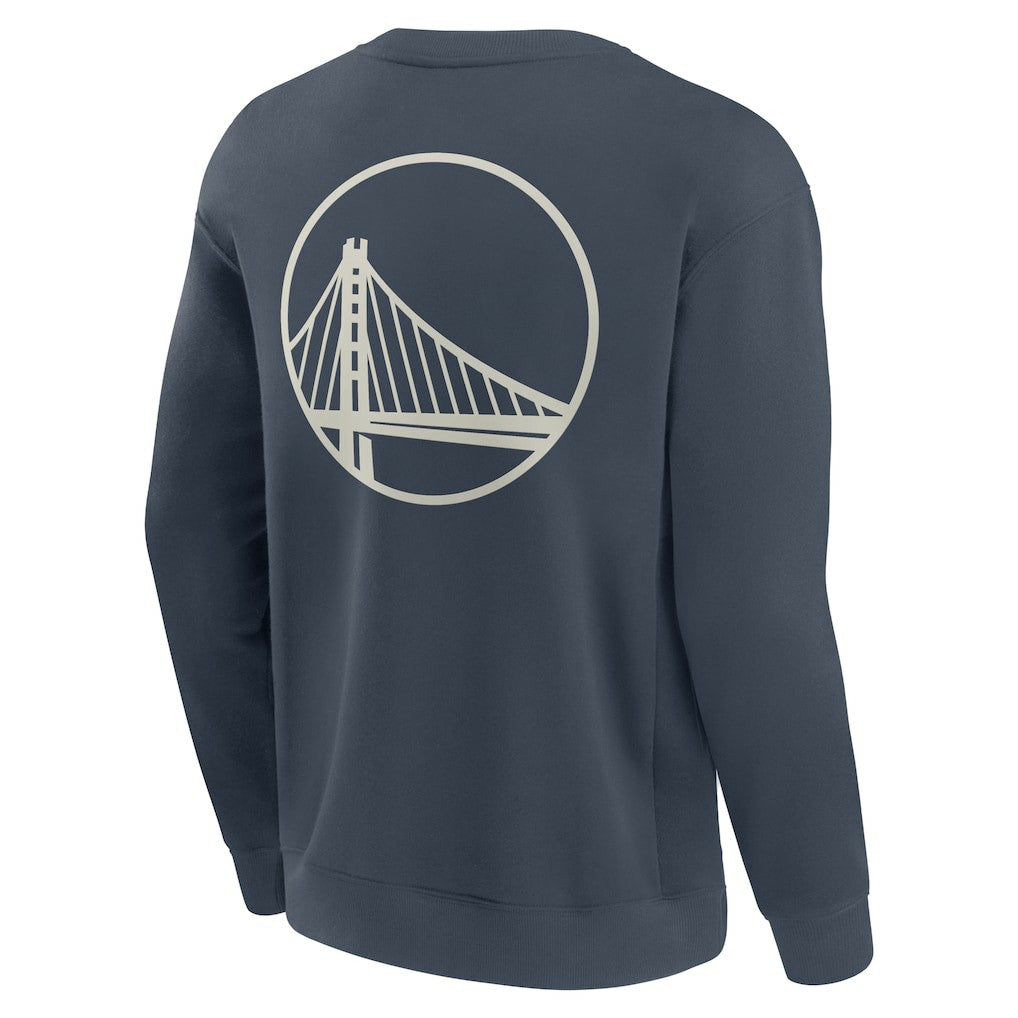 Fanatics - Golden State Warriors Elements Future Ground Lettering Pullover Sweatshirt - Blue