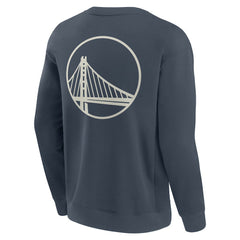 Fanatics - Golden State Warriors Elements Future Ground Lettering Pullover Sweatshirt - Blue