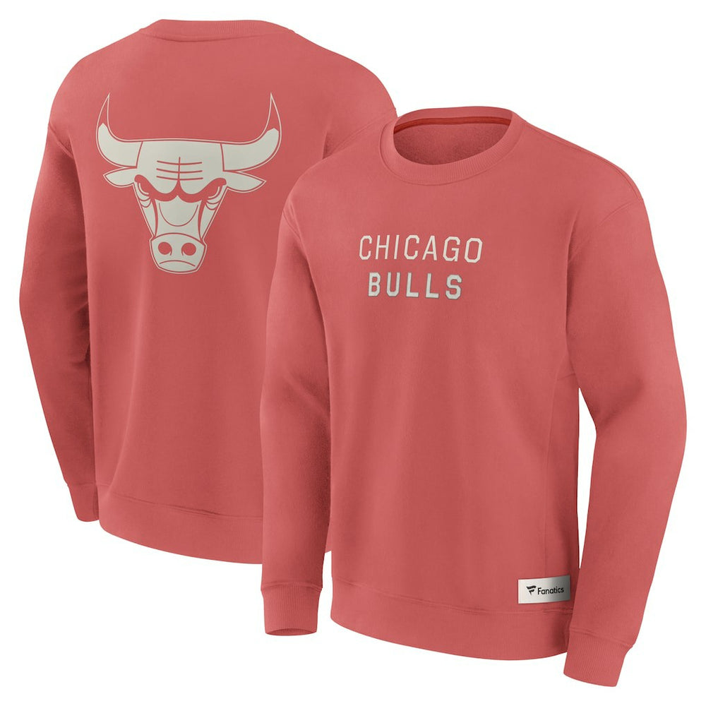 Fanatics - Chicago Bulls Elements Future Ground Lettering Pullover Sweatshirt - Red