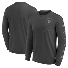 Fanatics - Boston Celtics Elements Future Ground Tonal Info Long Sleeve T-Shirt - Gray