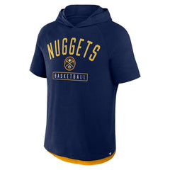 Fanatics - Denver Nuggets Pass Legend Raglan Hoodie T-Shirt - Navy