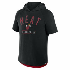 Fanatics - Miami Heat Pass Legend Raglan Hoodie T-Shirt - Black