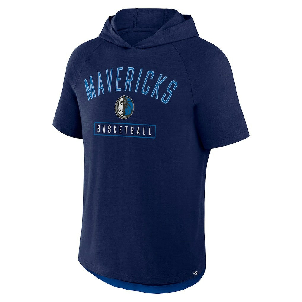 Fanatics - Dallas Mavericks Pass Legend Raglan Hoodie T-Shirt - Navy