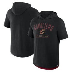 Fanatics - Cleveland Cavaliers Pass Legend Raglan Hoodie T-Shirt - Black