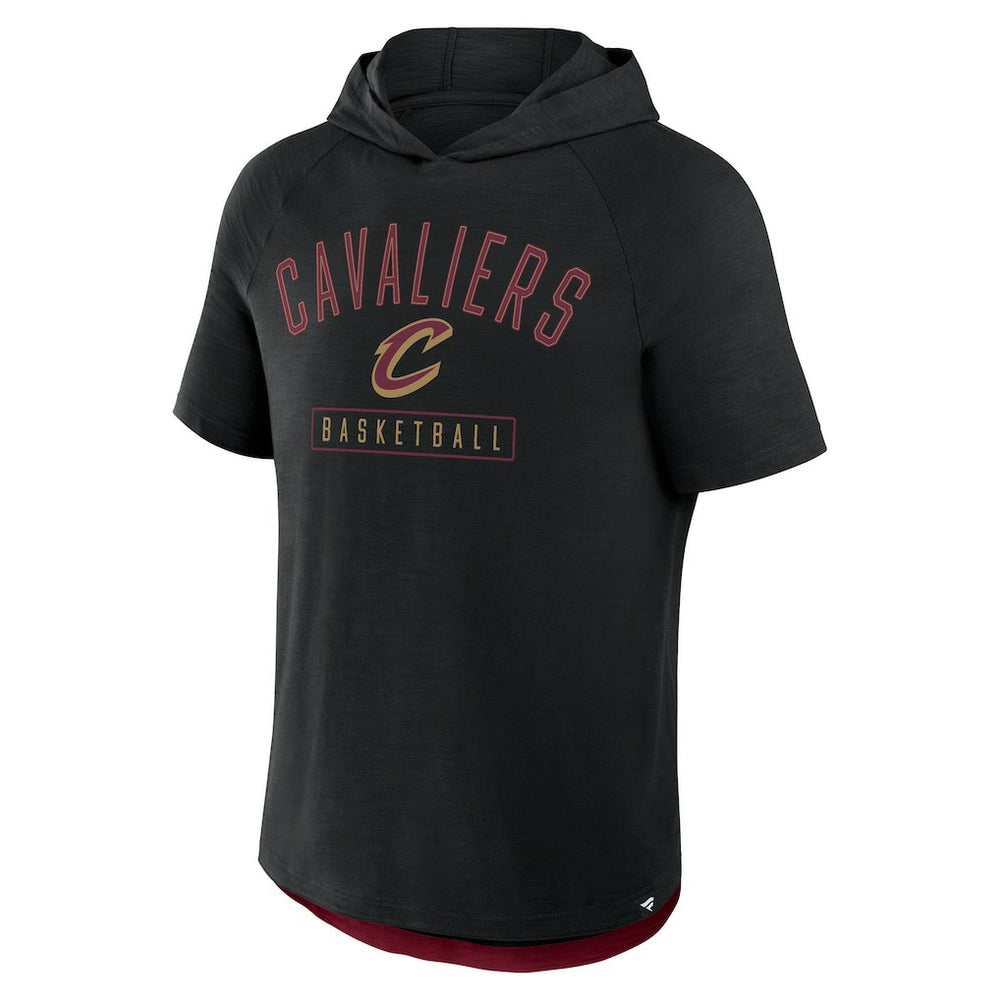 Fanatics - Cleveland Cavaliers Pass Legend Raglan Hoodie T-Shirt - Black